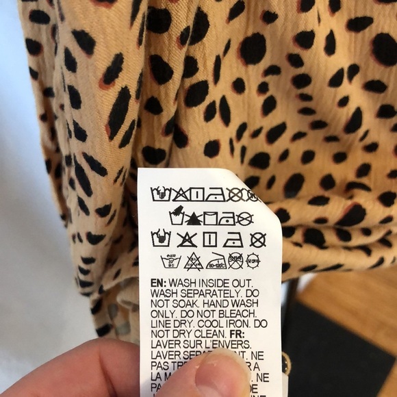 Billabong Days On End Leopard print dress. Size S. - Picture 12 of 13